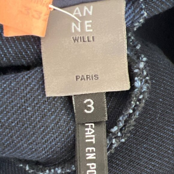 ANNE WILLI PARIS Jeans Medium Wash Sz 3 (US Sz 10) EUC - Picture 5 of 7
